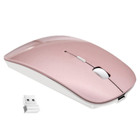 Slim 2.4GHz Optical Wireless Mouse Mice With USB Receiver for PC Laptop