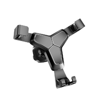 Car phone holder car air outlet gravity metal bracket