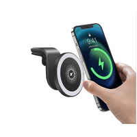 Magnetic 15W Fast Wireless Charger Car Air outlet Phone Holder for iPhone 12