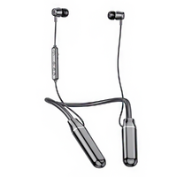 Bluetooth 5.0 Headset Hanging-neck Wireless Sports Noise Cancelling Earphone