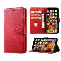 PU Leather Case with Credit Card Slots for iPhone X/XS/ 12 Pro max