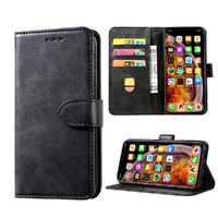 PU Leather Case with Credit Card Slots for iPhone X/XS/ 12 Pro max