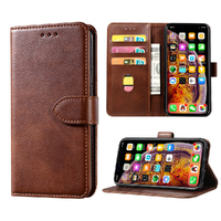 PU Leather Case with Credit Card Slots for iPhone X/XS/ 12 Pro max