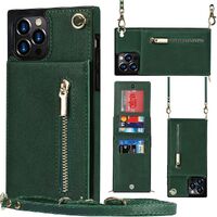 Zipper Holster Insert Card Crossbody Phone Case for iPhone 13/13 Pro max