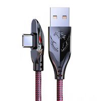 90 Degree 5A Fast Charging Cable for Type-C
