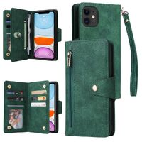 Willow Buckle Zipper Wallet Phone Purse Case With Straps for iPhone11/11Pro max