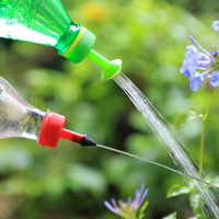4/8 Pcs Garden Plant Watering Sprinkler Bottle Cap Nozzle Mini Irrigation Head