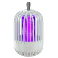 Portable Mosquito Killer Lamp USB Charge Birdcage Electric Shock Mosquito Killer