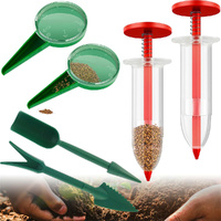 6 Pcs Mini Seed Spreader Sowing Dispenser Small Planter  Manual Seedlings Dibber