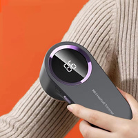 Lint Remover LED Digital Electric Pellet Fluff Remover USB Shaver Sweater