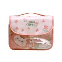 Hook Wash Bag Large Capacity Waterproof Cartoon Cosmetic Bag Travel Storage Bag
