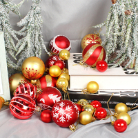 44pcs Christmas Ball Ornaments Christmas Tree Decorations Party Decorations