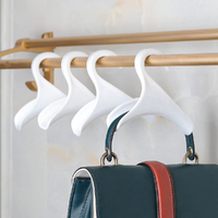 4 Pack Purse Hanger Hook Bag Rack Holder Handbag Hanger Organizer for Scarf Tie