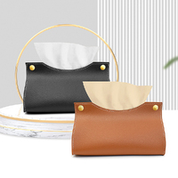 2 Pack Tissue Box Holder Home Living Room Coffee Table Desktop Simple Napkin Box