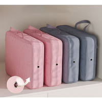 4 Pack Simple Compression Storage Bag Portable Down Jacket Packing Bag