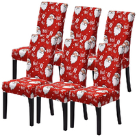 Christmas Chair Covers Dining Room Chair Protector Cover Christmas Decoration