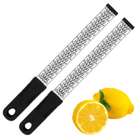 2/4Pcs Stainless Steel Lemon Cheese Vegetable Grater Peeler Slicer Kitchen Tool
