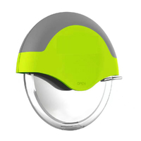 Pizza Cutter Wheel With Protective Blade Guard Super Sharp Easy To Clean Slicer