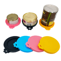 Food Can Covers 4 Pack Universal Silicone Dog Cat Food Can Lids Can Lid Covers