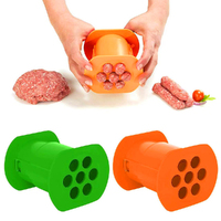 Manual Sausage Maker Hot Dog Maker Non Sticky Barbecue Grilling Party Molds