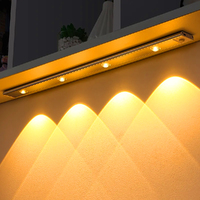 Motion Sensor Light LED Sensor Lamp Wireless Thin USB LED For Kitchen Cabinet