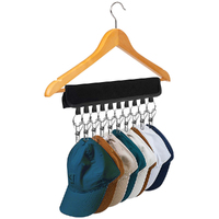 Closet Hat Organizer Hanging Hat Holder  Display Holder Baseball Caps Rack