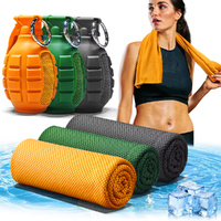 3Pack Camping Towel With EVA Case Super Absorbent Quick Dry Travel Towe-3 Colour