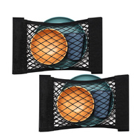 2PCS Self-adhesive Trash Bag  Net String Bag Kitchen Organizer Car Seat Net
