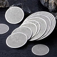 10pcs 304 stainless Hair Filter Floor drain pad Shower Drain Cover Sink Strainer