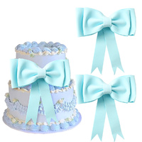 6pack Bow Cake Topper Oversized Bow Birthday Cake Toppers For Cake Bows Decor