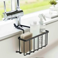 Sink Sponge Holder Draining Hanging Rack Sink Faucet Shelf Sponge Storage Rack Sponge Drainer