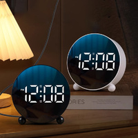 Digital Alarm Clock HD LED Display Alarm Clock Table Clock Electronic Desk Clock