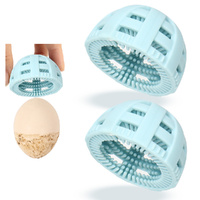 4 Pack Silicone Egg Cleaning Brush Household Egg Brush Egg Scrubber Egg Cleaner