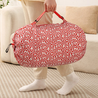 Portable Grocery Bag Foldable Large Capacity Shopping Bag Washable Tote Bag