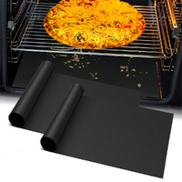 2/3/5 Pack Non-Stick Heavy Duty Oven Liners Set For Bottom Of Electric Oven