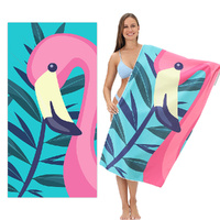 Microfiber Blanket Quick Drying Beach Towels Printing Towel Absorbent Bath Towel