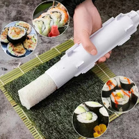 DIY Cylinder Sushi Making Machine Sushi Rolled Rice Meat Mold Rice Ball Mold