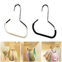 12 Pcs Durable Circle Ring Hat Hanger Non-Marking Non-Slip Hat Storage Hook