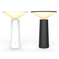 LED Table Lamp Touch Sensor Night Light USB Rechargeable Portable Bedroom Night Light