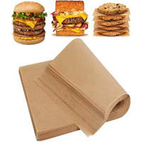 200Pcs Parchment Paper Baking Sheets Non-Stick Precut Baking Parchment Oven Liner Sheet BBQ Pad