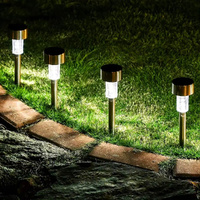 12pcs Solar Lights Outdoor Garden Lamp Solar Powered Waterproof Landscape Path Led Light