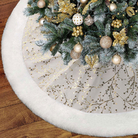 Christmas Tree Skirt Decorations Apron Christmas Venue Decoration Supplies