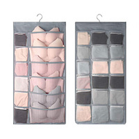 Multifunctional underwear double-sided storage hanging bag