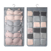 Multifunctional underwear double-sided storage hanging bag