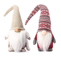 Christmas elf gnome doll with handcrafted Christmas Gnome Plush Decorations