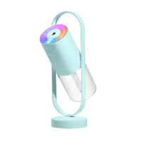 360¡ãRotating Portable mini Air Humidifier with Colourful Lights