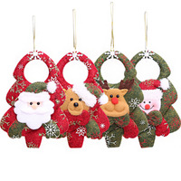 4Pcs Christmas Decorations Christmas Tree Pendant-4 Color