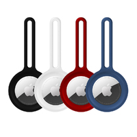 4Pcs Silicone Case for Airtags Protective Cover for  Airtag Key Finder Tracker