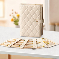 PU Leather Jewelry Storage Book Jewelry Packaging Box Necklace Binder Storage