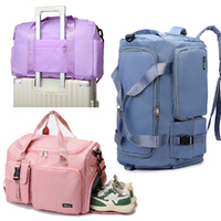 Gym Bag For Men Women With Shoes Compartment Duffle Bag Travel Backpack